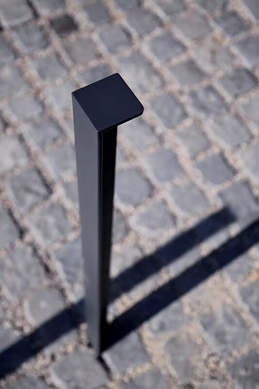 poller-lot__shoKAT0050369 Poller LOT zum Aufdübeln bei -100 mm, in RAL 7016 anthrazitgrau