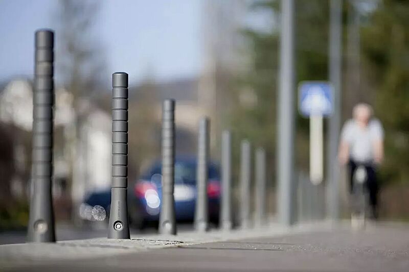 poller-taranis__shoKAT0057471 Poller TARANIS (3p-Technologie) mit zehn Rillen, konisch, Verriegelung mittels Sechskantschraube, in DB 703 eisenglimmer