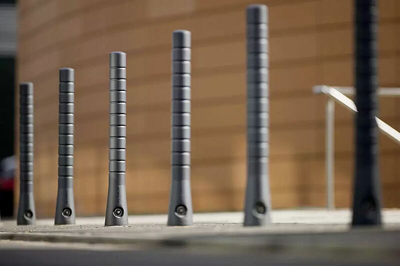 poller-taranis__shoKAT0057472 Poller TARANIS (3p-Technologie) mit zehn Rillen, konisch, Verriegelung mittels Sechskantschraube, in DB 703 eisenglimmer