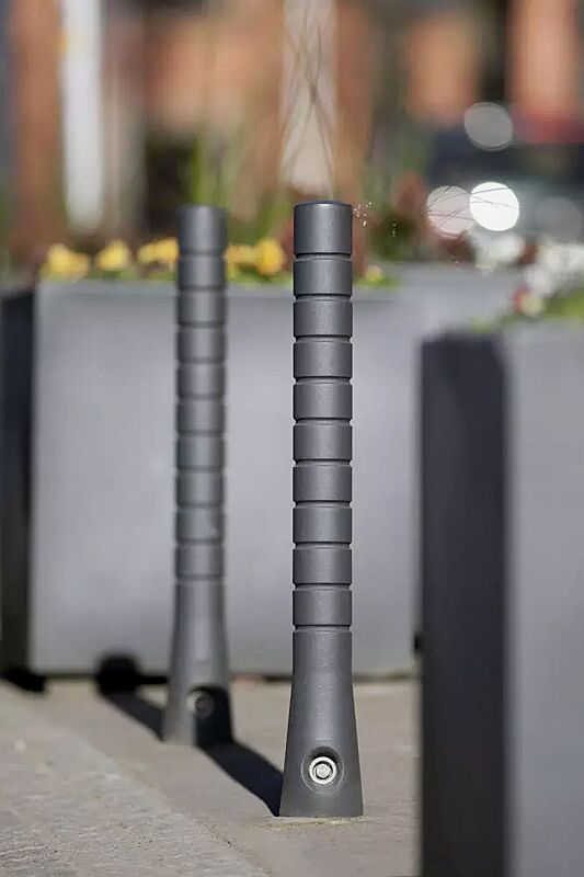 poller-taranis__shoKAT0057473 Poller TARANIS (3p-Technologie) mit zehn Rillen, konisch, Verriegelung mittels Sechskantschraube, in DB 703 eisenglimmer