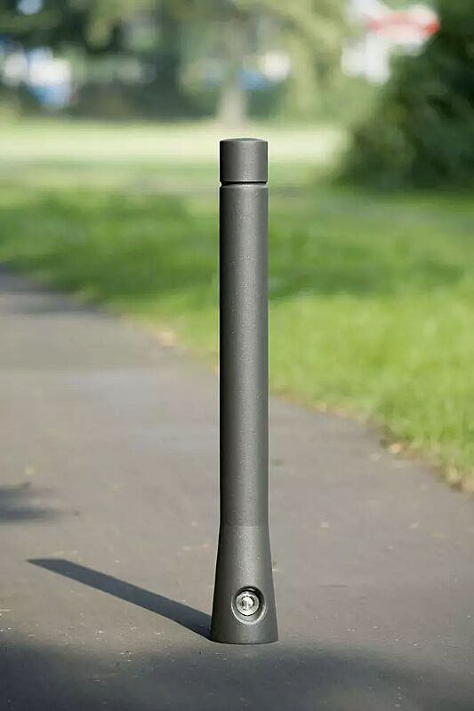 poller-taranis__shoKAT0057485 Poller TARANIS (3p-Technologie) mit einer Rille, konisch, Verriegelung mittels Sechskantschraube, in DB 703 eisenglimmer