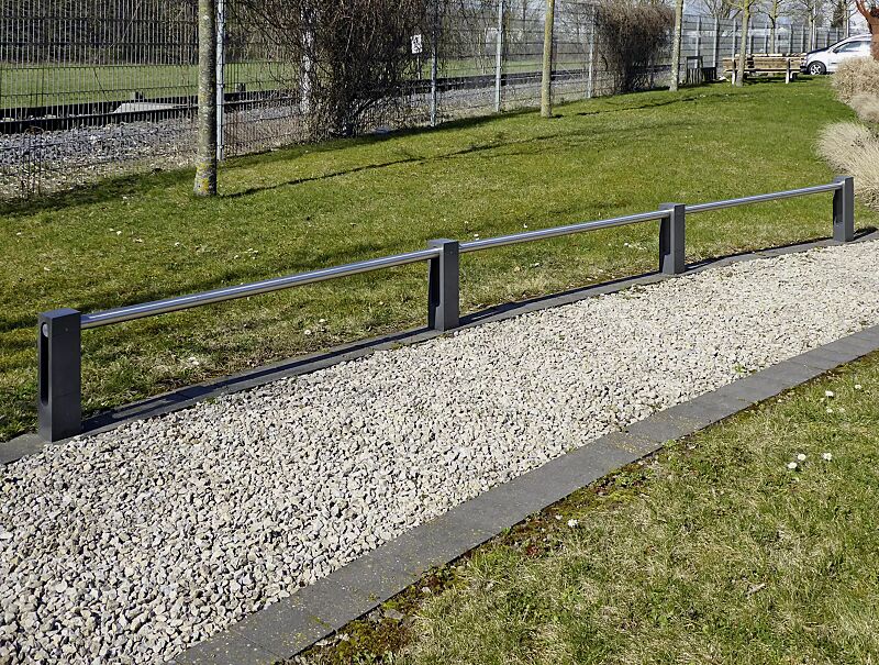 Rabattengeländer BARR mit Flachkopf