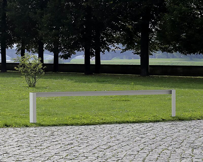 rabattengelaender-lotlimit__shoKAT0038583 Rabattengeländer LOTLIMIT, in RAL 9006 weißaluminium