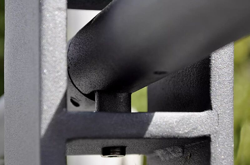 Rabattengeländer TAMORES – Rohrverbindung im Mittelpoller