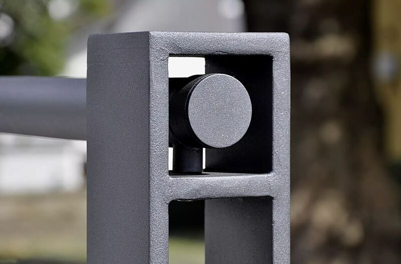 Rabattengeländer TAMORES – Anfangs- und Endpoller