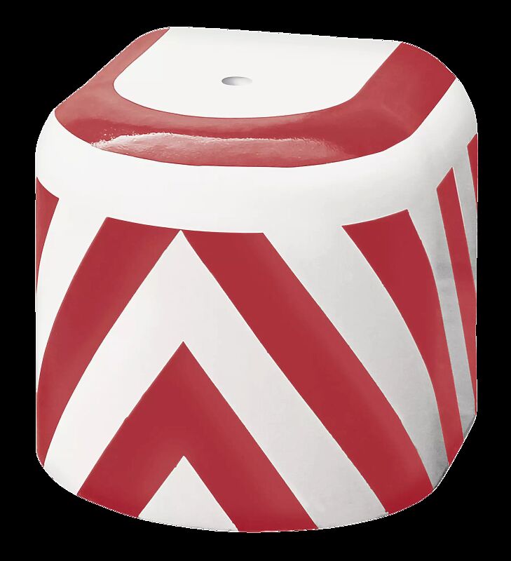 Radabweiser EVOL in rot-weiß