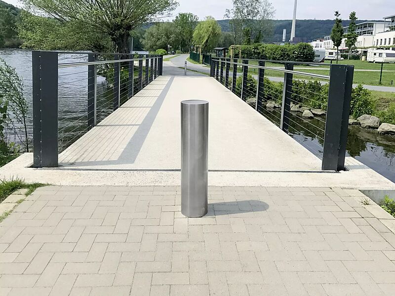 Rammschutzpoller BARGES, Ø 204 mm