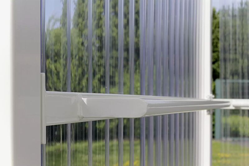 raucherunterstand-cigar__shoKAT0054653 Detail: integrierte Anlehnmöglichkeit