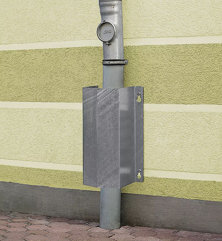 Rohrschutzbügel AUTUN, Höhe 500 mm, feuerverzinkt