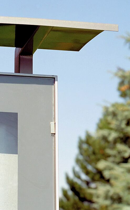 schaukasten-c-light-if__shoKAT0050758 Überdachung Schaukasten C-LIGHT IF in RAL 9007 graualuminium