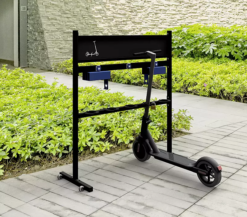 Scooter-Parker mit Ladestation BETIM