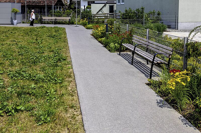 seniorenbank-caserta__shoKAT0076602 Seniorenbank CASERTA mit Rückenlehne und Armlehnen (Anbaueinheit), mit Hartholzbelattung, unbehandelt