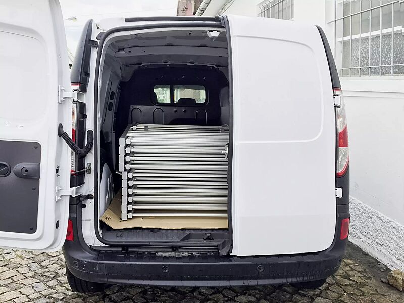 platzsparende Lagerung und leichter Transport