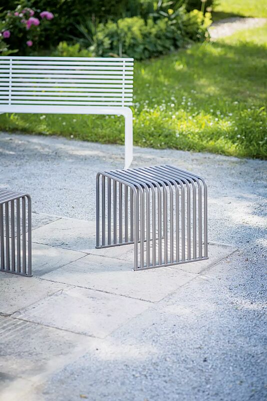 Sitz ANZIO in eisenglimmergrau