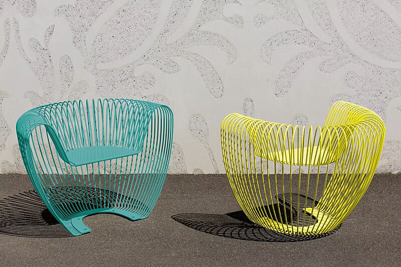 sitz-bubble__shoKAT0051529 Sitz BUBBLE in grün und gelb (Sonderfarbe auf Anfrage)