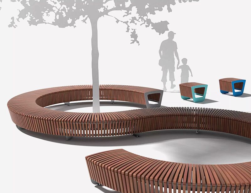 Sitzbank und Sitz LANDSCAPE COMPACT, verschiedene Ausführungen