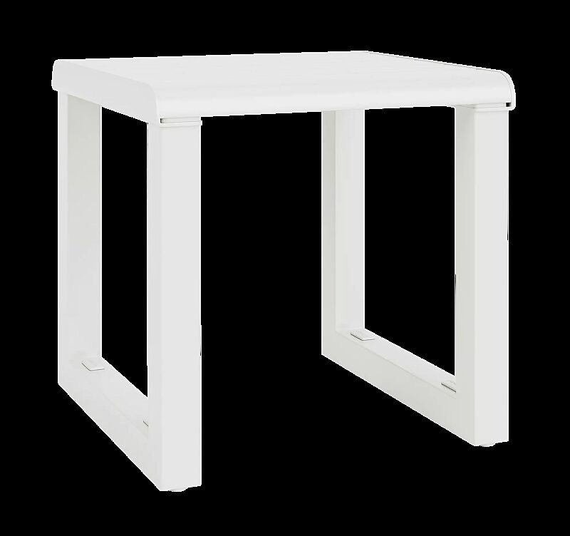 sitz-mantua__shoKAT0072809 Sitz MANTUA ohne Rückenlehne, in RAL 9003 signalweiß