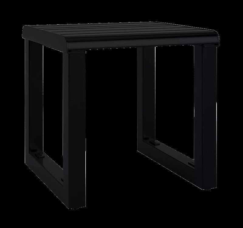 sitz-mantua__shoKAT0072810 Sitz MANTUA ohne Rückenlehne, in RAL 9005 tiefschwarz