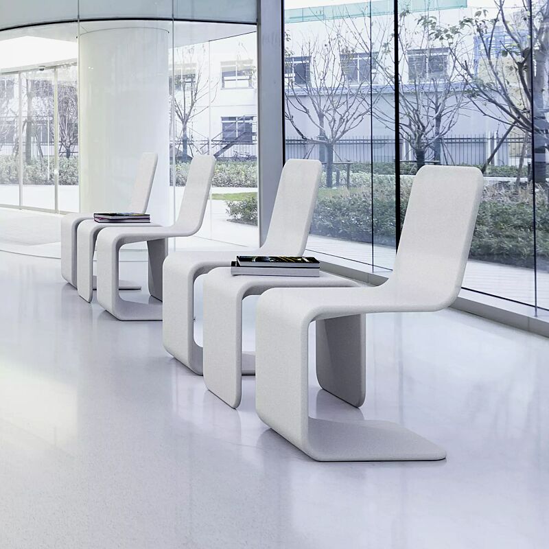 Sitzbank ROGER aus UTC®-Beton, in weiß