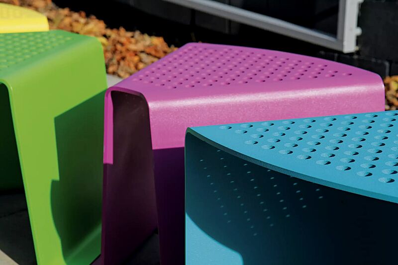 sitz-sinus__shoKAT0036072 Detail: Sitzflächen ohne Kunststoffnoppen