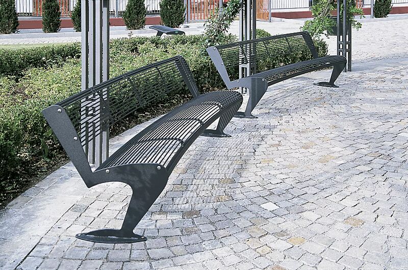 sitzbank-albatros__shoKAT0016727 Sitzbank ALBATROS gebogen, in RAL 7016 anthrazitgrau