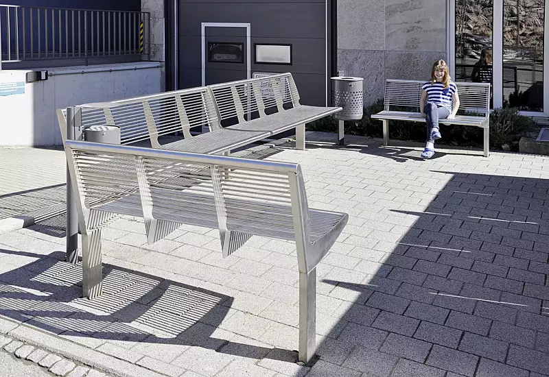 sitzbank-carpi__shoKAT0022193 Sitzbank CARPI mit Rückenlehne, Breite 1200 mm und 1800 mm