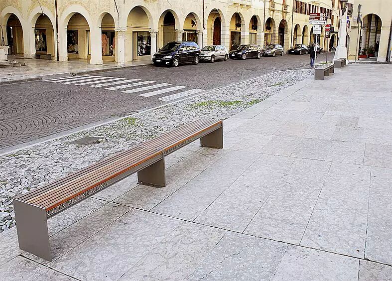 sitzbank-cima__shoKAT0009204 Sitzbank CIMA ohne Rückenlehne (2 Stück), mit Hartholzbelattung, Stahlteile in RAL 7016 anthrazitgrau