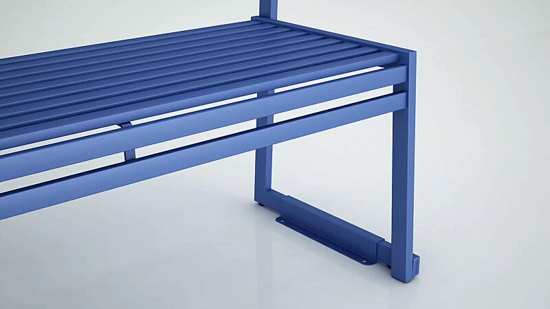 sitzbank-cortina__shoKAT0070380 Detail: Befestigungsschiene zum Aufdübeln