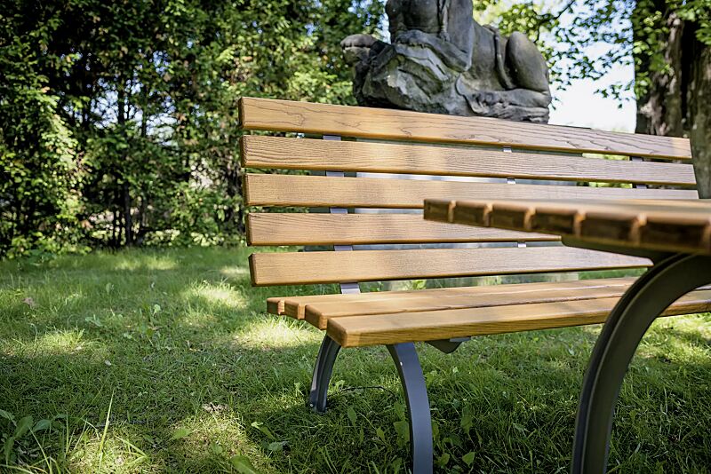 sitzbank-elba__shoKAT0057799 Detail: Eschenholzbelattung