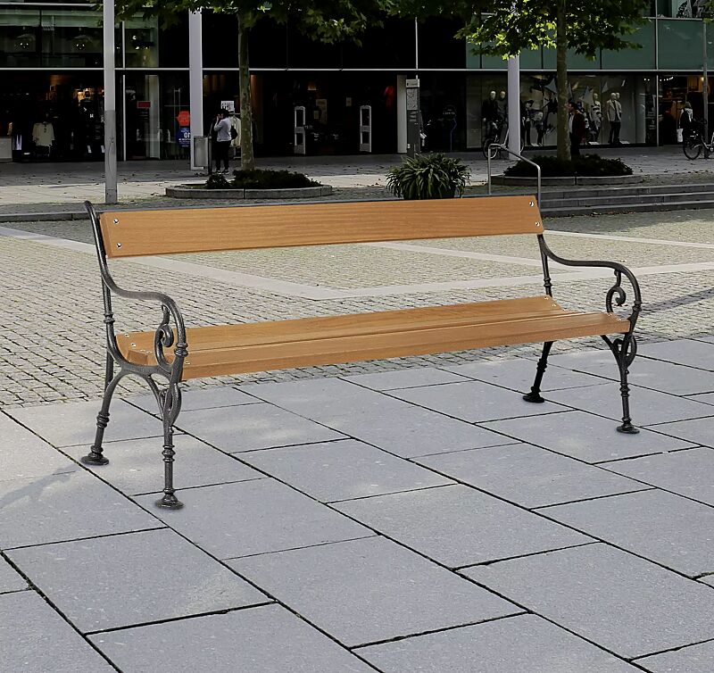 Sitzbank HEDERA mit Kiefernholzbelattung