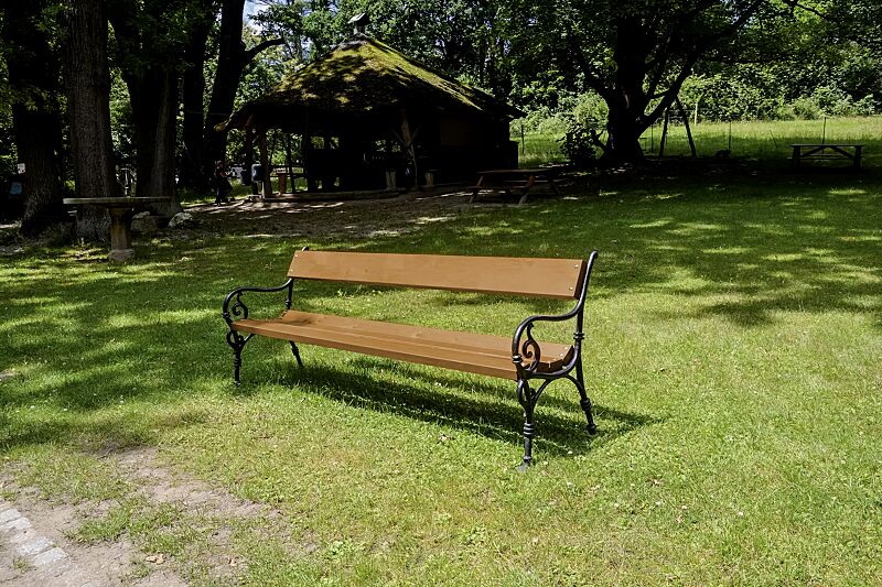 Sitzbank HEDERA mit Kiefernholzbelattung