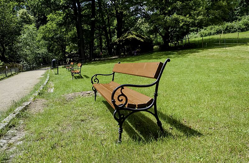 Sitzbank HEDERA mit Kiefernholzbelattung