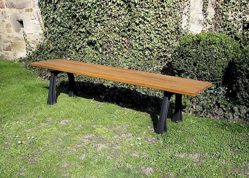 sitzbank-padua__shoKAT0070680 Sitzbank PADUA mit Fichtenholzbelattung, lasiert