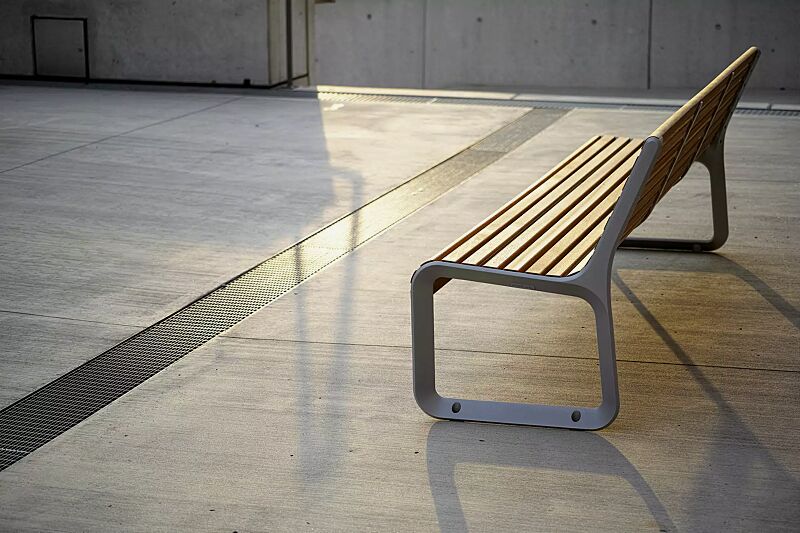 sitzbank-portiqoa__shoKAT0054268 Sitzbank PORTIQOA mit Rückenlehne, mit Jatobaholzbelattung