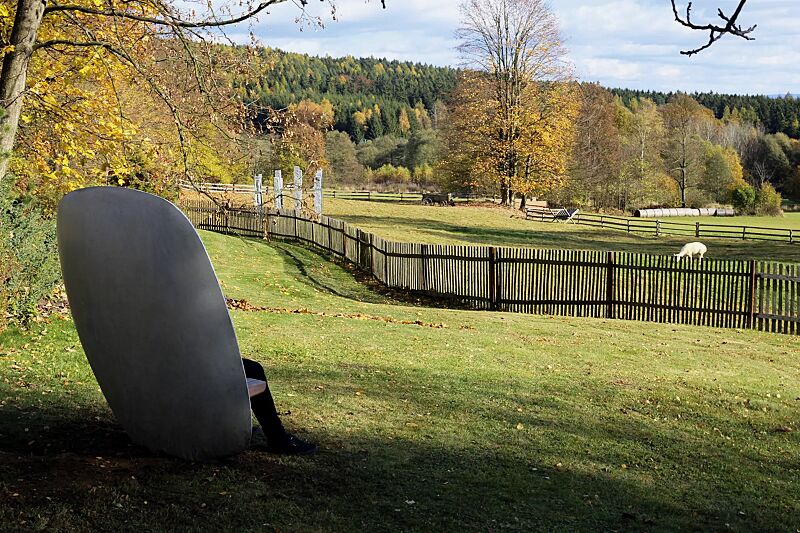 Sitzbank SATELLITE mit Jatobaholzbelattung