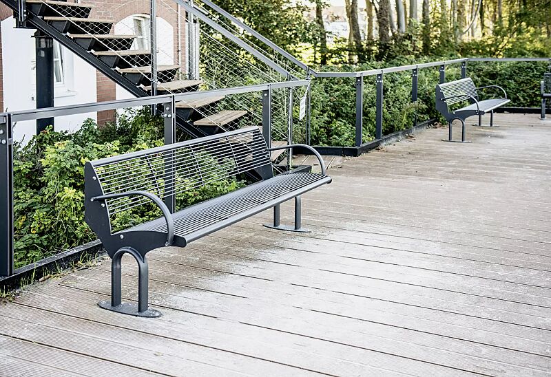 sitzbank-taurus__shoKAT0069830 Sitzbank TAURUS mit Rückenlehne, in DB 703 eisenglimmer