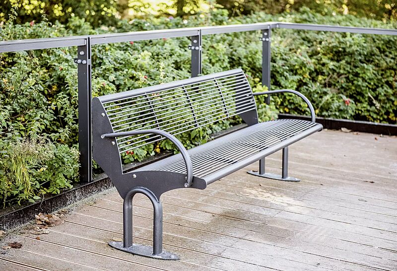 sitzbank-taurus__shoKAT0069831 Sitzbank TAURUS mit Rückenlehne, in DB 703 eisenglimmer