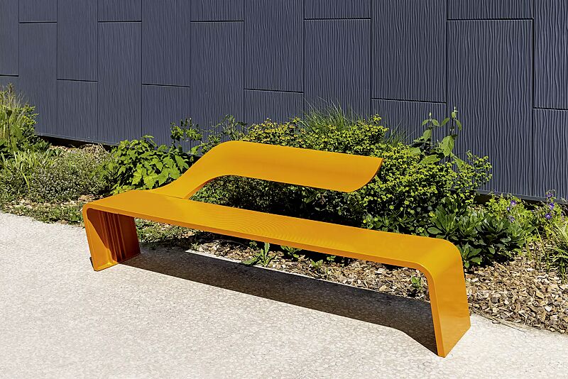 sitzbank-wave__shoKAT0070828 Sitzbank WAVE in RAL 1037 sonnengelb