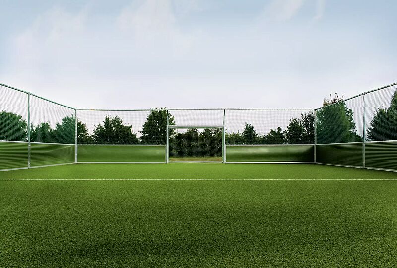 Soccer-Court ARANO, Spielfläche 20 x 13 m, Netzfarbe grün (auf Anfrage)