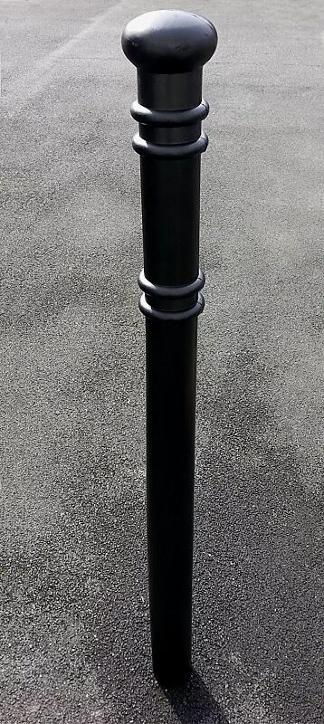 Sperrpfosten ADULAR zum Einbetonieren in anthrazit