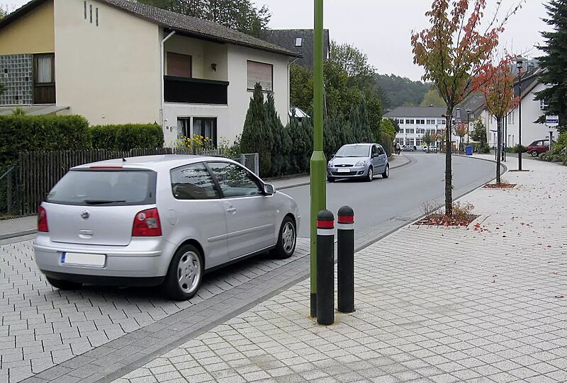 Sperrpfosten ELASTIK zum Einbetonieren