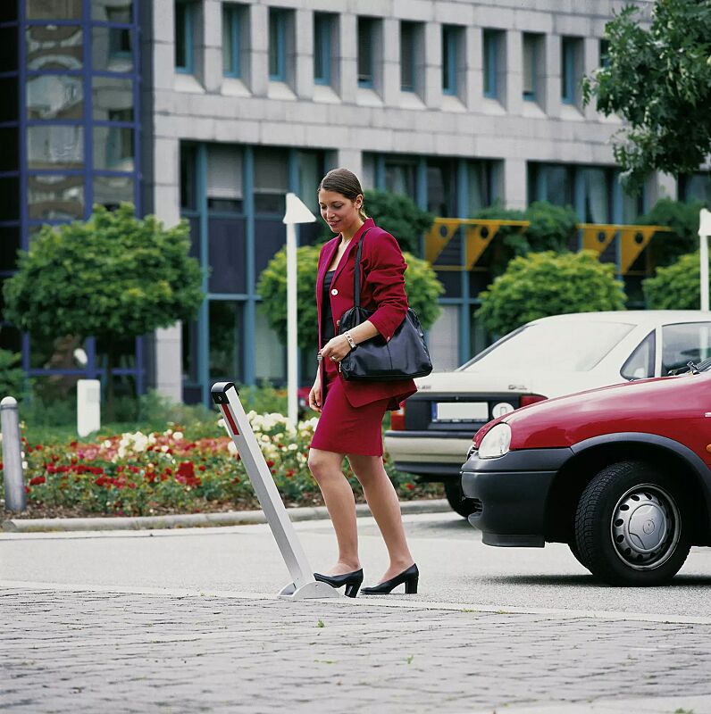 Sperrpfosten KICK-PEDAL zum Aufdübeln
