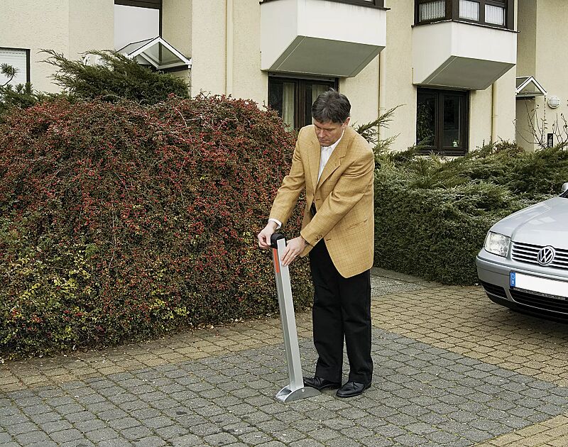 Sperrpfosten KICK-PEDAL zum Aufdübeln