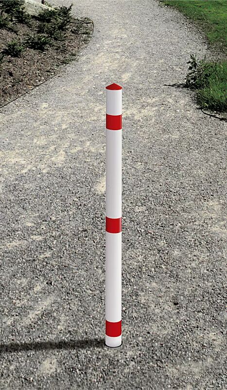 Sperrpfosten RIOJA zum Einbetonieren mit Spitzkopf