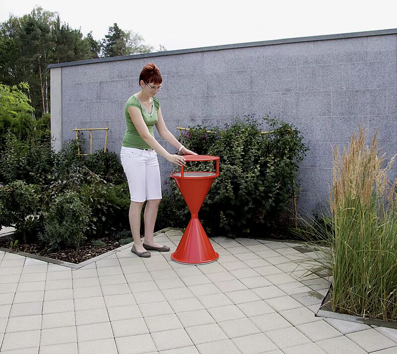 Komplettangebot Standascher ROYAL aus Kunststoff, in verkehrsrot ähnlich RAL 3020