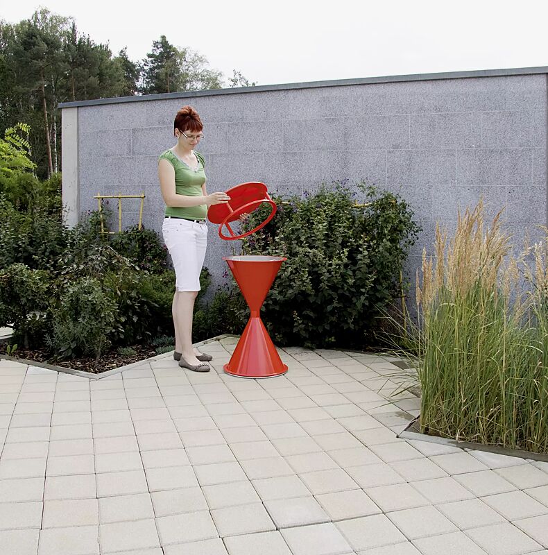 Komplettangebot Standascher ROYAL aus Kunststoff, in verkehrsrot ähnlich RAL 3020