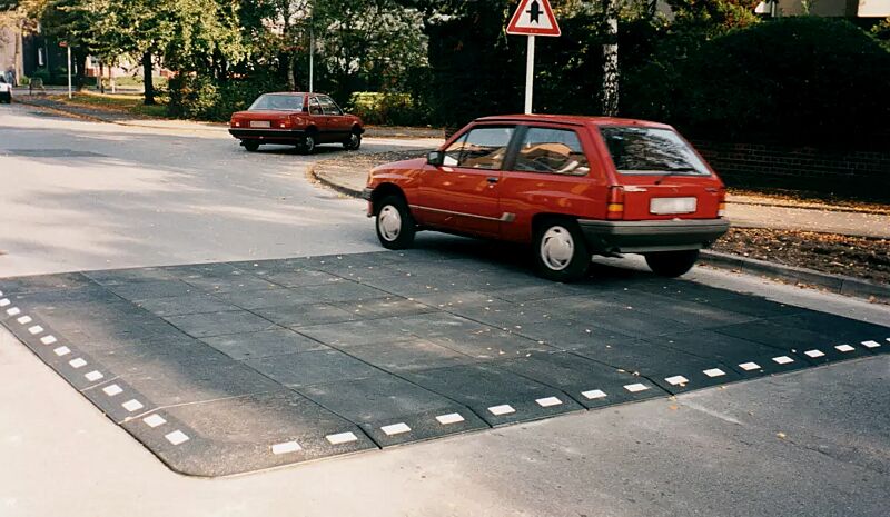 Temposchwelle BERLINER KISSEN, 48-teilig (auf Anfrage), in anthrazit