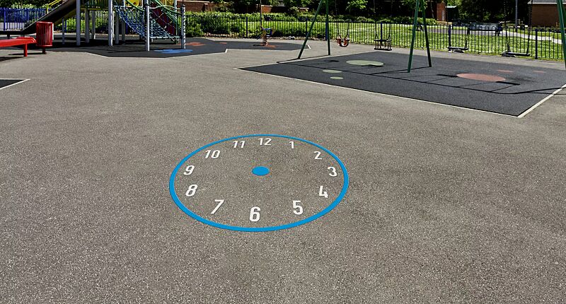 Thermoplastische Bodenmarkierung TIME