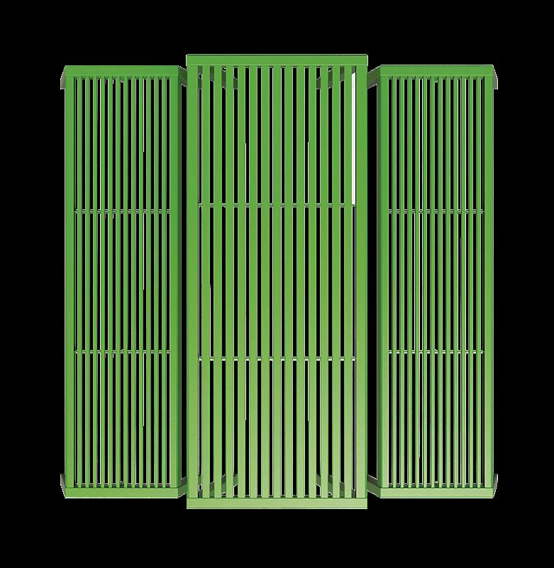 tisch-casteo__shoKAT0060656 Tisch CASTEO und Sitzbänke CASTEO ohne Rückenlehne, in RAL 6018 gelbgrün