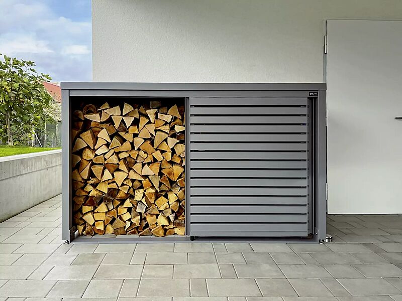 universaldepot-styleout-linis-store__shoKAT0071696 Universaldepot STYLEOUT® LINIS STORE, Aluminiumkonstruktion sowie Wand- und Türelemente in RAL 9007 graualuminium